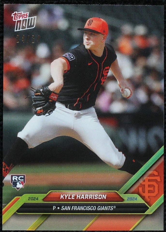 2024 Topps Now Road to Opening Day - Kyle Harrison #OD-296 - 1 of 1