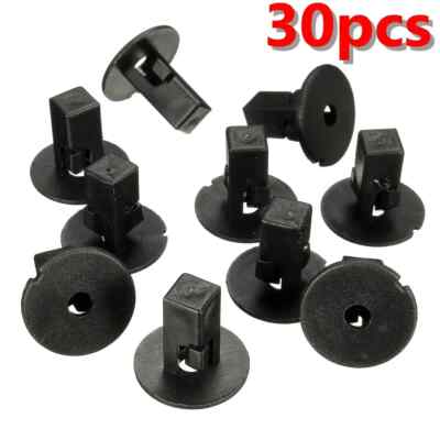 9MM 30pcs Nylon General Clips for Fender Liner Screw Grommets For Toyota Tacoma