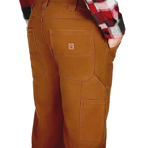 Coleman Men’s Warm Fleece Lined Canvas Utility Pants 36x32 - Picture 5 of 6