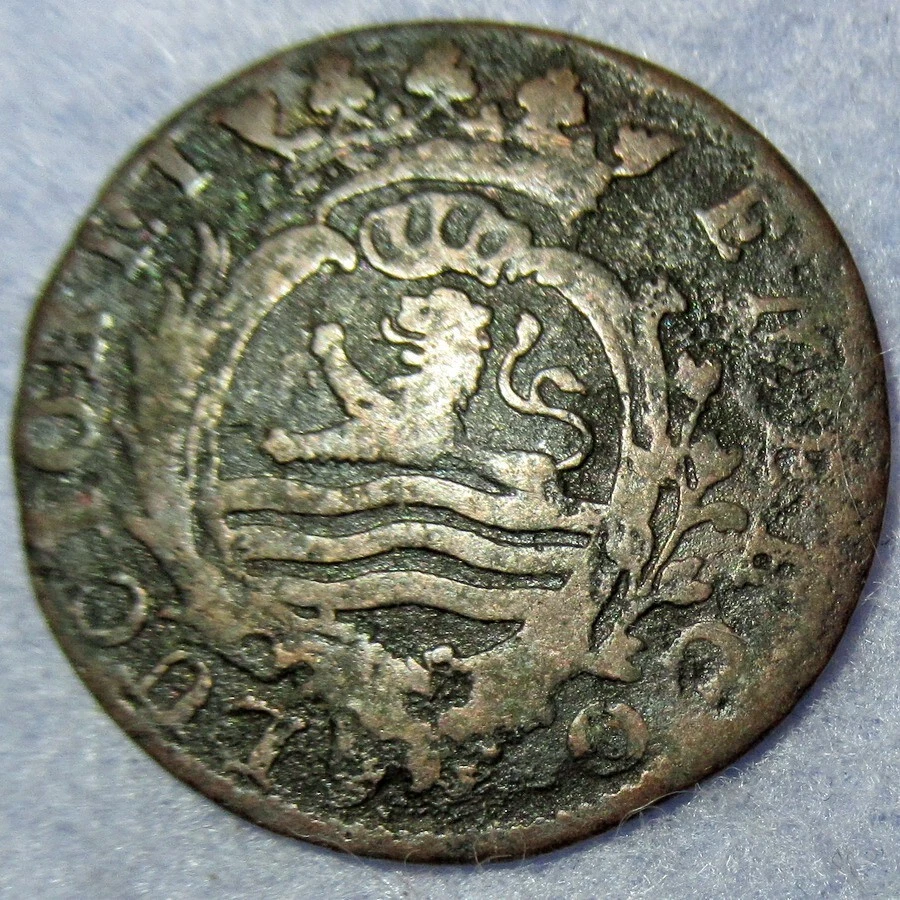 1776 Magic Keydate! Date of Independence! Colonial New York Penny Zeeland COA - Image 2 of 4