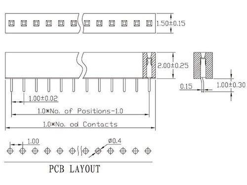 Micro Steckverbinder RM 1.0 2- 3- 4-polig mit Kabel Stecker + Buchse je 10 Stück - Bild 6 von 9