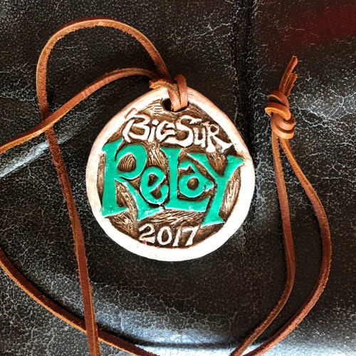 2017 BIG SUR International Marathon RELAY Finisher Ceramic Medal. Collectors - Picture 2 of 5