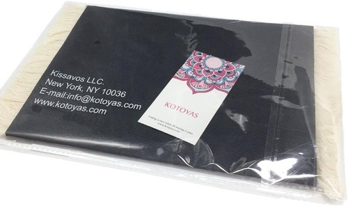 Oriental Green Carpet Mouse Pad with White Fringes - Ideal for Office Use - Picture 8 of 8