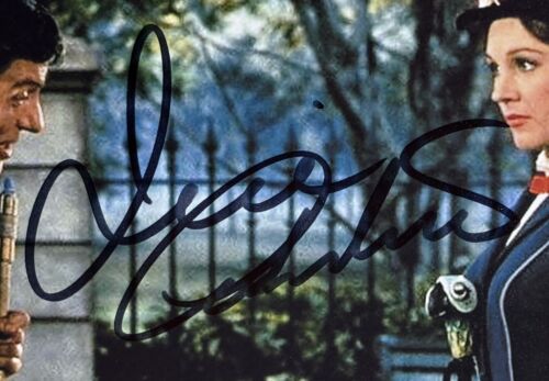 Julie Andrews and Dick Van Dyke Signed Photo, 8x10 with COA, Mary Poppins - Picture 2 of 4