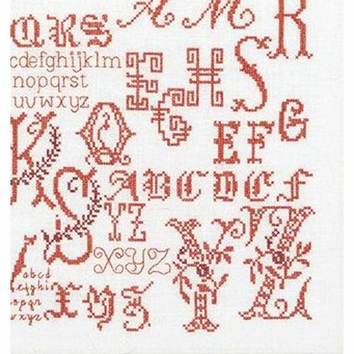Kreuzstich Packung Sampler Schriftzug Alt 2093A thea gouverneur - Bild 6 von 6