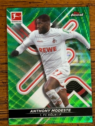 2021-22 Topps Finest Bundesliga Green & Green Wave Refractor Pick your Card - Picture 38 of 62
