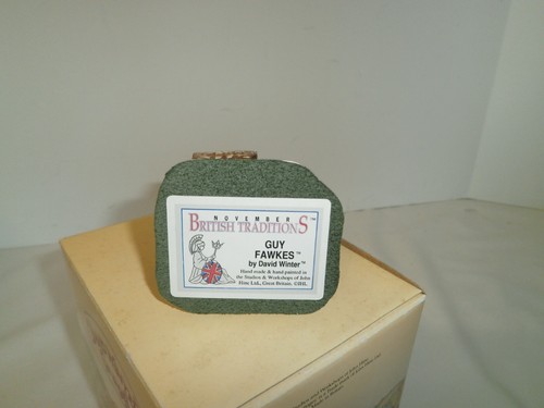 1993 David Winter Cottages British Traditions Guy Fawkes November mit Box & Coa - Bild 5 von 8