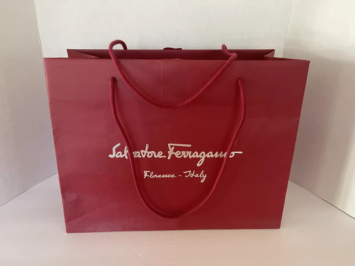 Salvatore ferragamo shopping bag sale