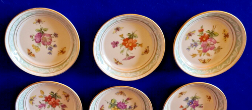 SIX KPM Berlín Porcelana Kurland Posavasos Decoración 73 Patrón - Mediados del siglo XX - Imagen 14 de 24
