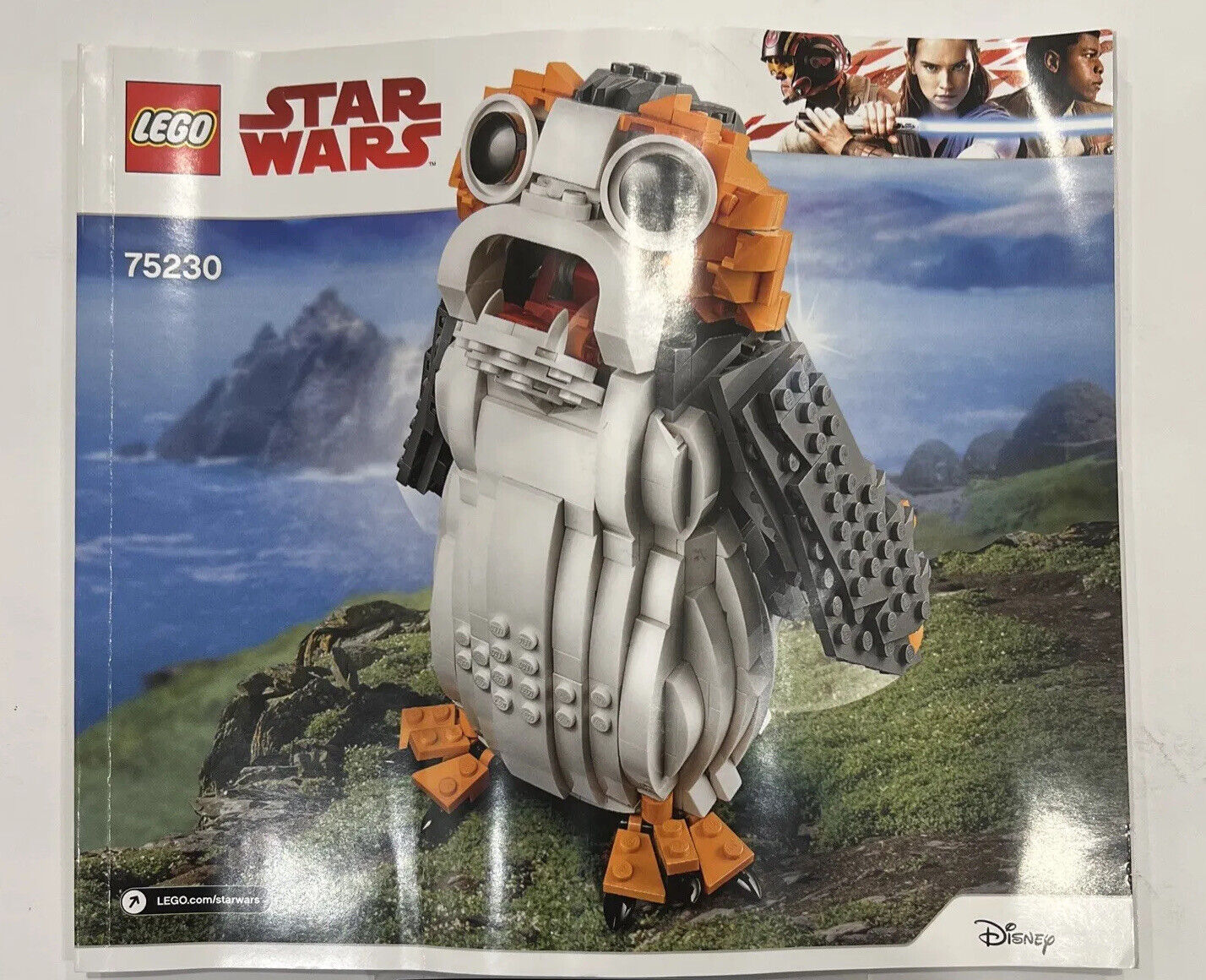 LEGO Star Wars Porg (75230) - FOR PARTS - Instruction Book