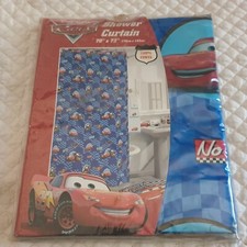 Disney Pixar Toy Story Microfiber Shower Curtain 70x72 New