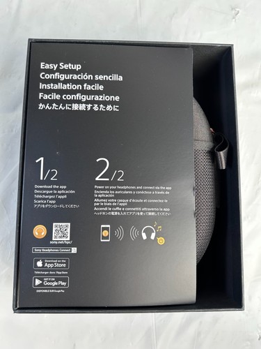 Sony Wireless Noise Canceling Headphones (WH-1000XM4) - Black... Open Box - Picture 11 of 22