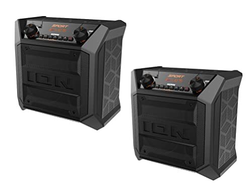2 Pack ION Audio Sport Mk2 Wireless All-Weather Bluetooth Tailgater Speakers - Picture 1 of 1