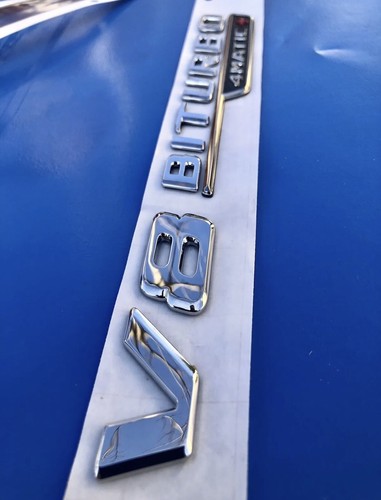 Logo Genuine Mercedes Class E W213 V8 Biturbo 4 Matic + Badge A2138179900 - Picture 6 of 12