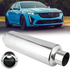 3" In/out Exhaust Muffler Resonator 16"Silencer Stainless For Cadillac CTS CTS-V