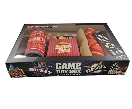 Neu The Orrsum Sock Co Herren The Game Day 5er Pack Geschenkbox Socken Größe 8-12 Sport - Bild 5 von 7