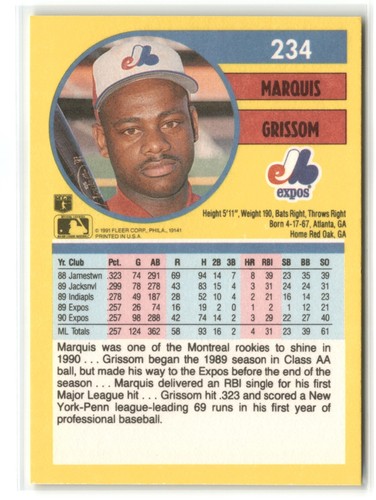 1991 Fleer Baseball (#1-251) - Pick a Card - Complete Your Set - 40% off 4+ - Picture 437 of 467