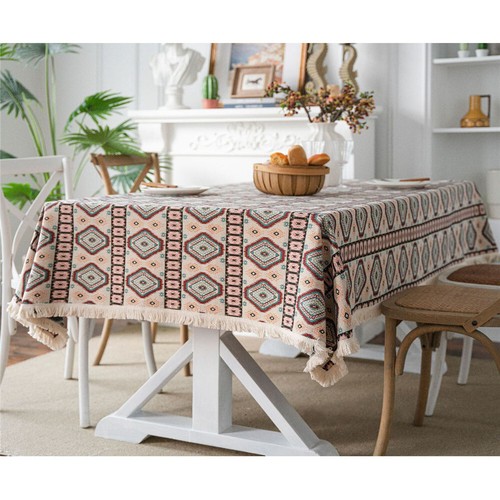 Rectangle Tablecloth Table Cover Cloth Tabletop For Kitchen Dining Home Decor - Picture 106 of 118