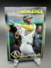 2024 Topps Chrome Ryan Noda Refractor #284 Oakland Athletics