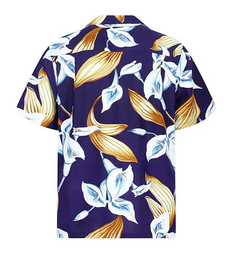 Paradise Found Original ""Calla Lily"" hawaiianisches Shirt, getragen von Tom Selleck - Bild 2 von 4