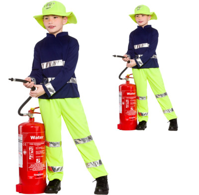 Kostüm Feuerwehrmann Billy -Firemann Kinderkostüm 3 bis 10 Jahre - Feuerwehr