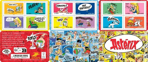 NEW France 2025_Booklet of 12 stamps new** MNH unfolded ASTERIX.