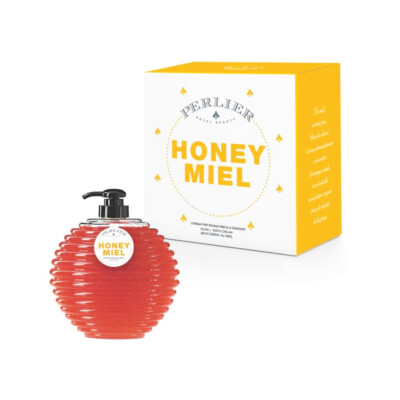 Perlier Badecreme Körper Elixier aus Honig und Ingwer Geschenkbox 580 ml