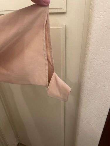 Trench coat jacket long peach 4 kimono Ruby Sees All light weight cover up - Picture 3 of 6