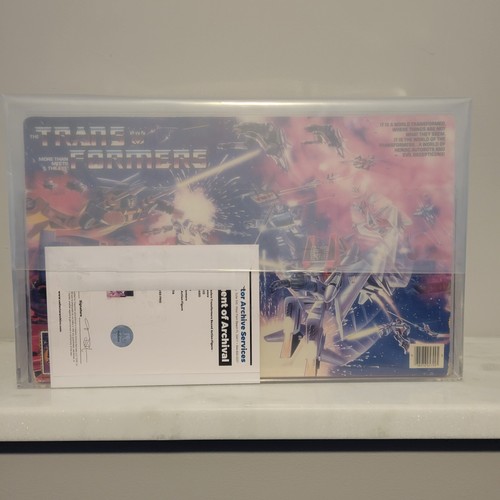 Transformers G1 1985 Shockwave CAS Q80 (PRE RUB) 1st Release ERROR BOX! 80/80/90 - Picture 5 of 8