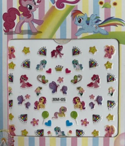 NEW My Little Pony Nail Decal Transfer Stickers - Picture 6 of 10