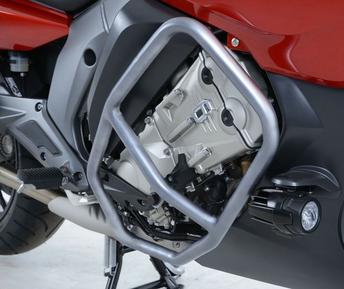 R&G ADVENTURE BARRE PARAMOTORE PROTEZIONE PER BMW K 1600 GT SE 2017 2018 NERO - Imagen 5 de 8