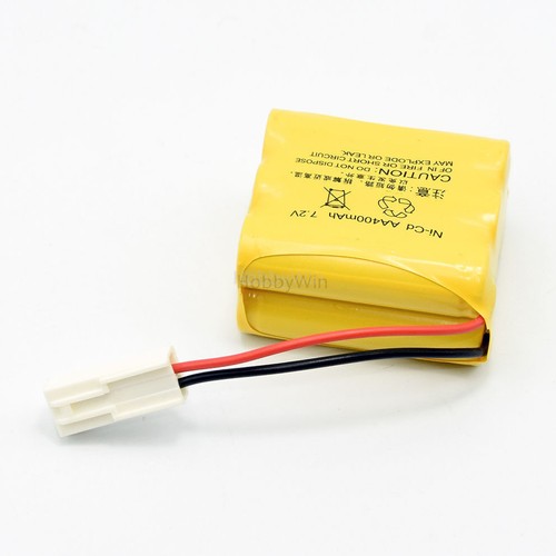 1Pack 7.2V 400mAh Ni-CD Battery EL-2P plug for RC Car Buggy Truck Speed Boat - Picture 7 of 10