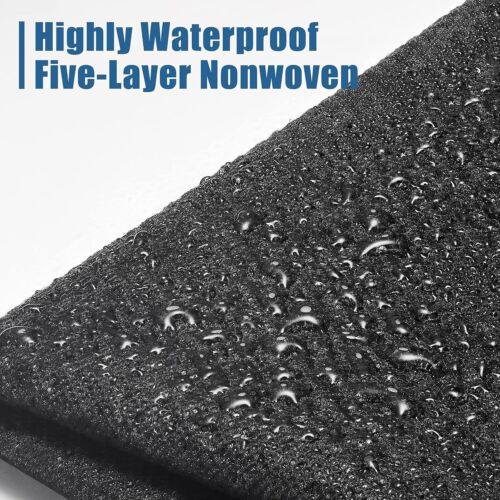 Tire Covers Set of 4,Upgraded 5 Layer Nonwoven RV Wheel Covers, Waterproof Anti - Picture 24 of 24