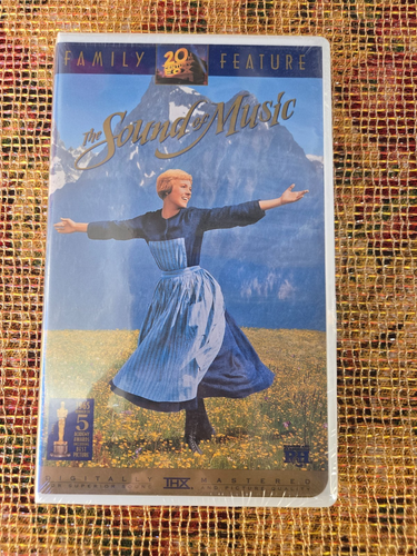 The Sound Of Music (VHS, 1996) 1965 Film Clamshell Case NEW, Sealed - Picture 1 of 2