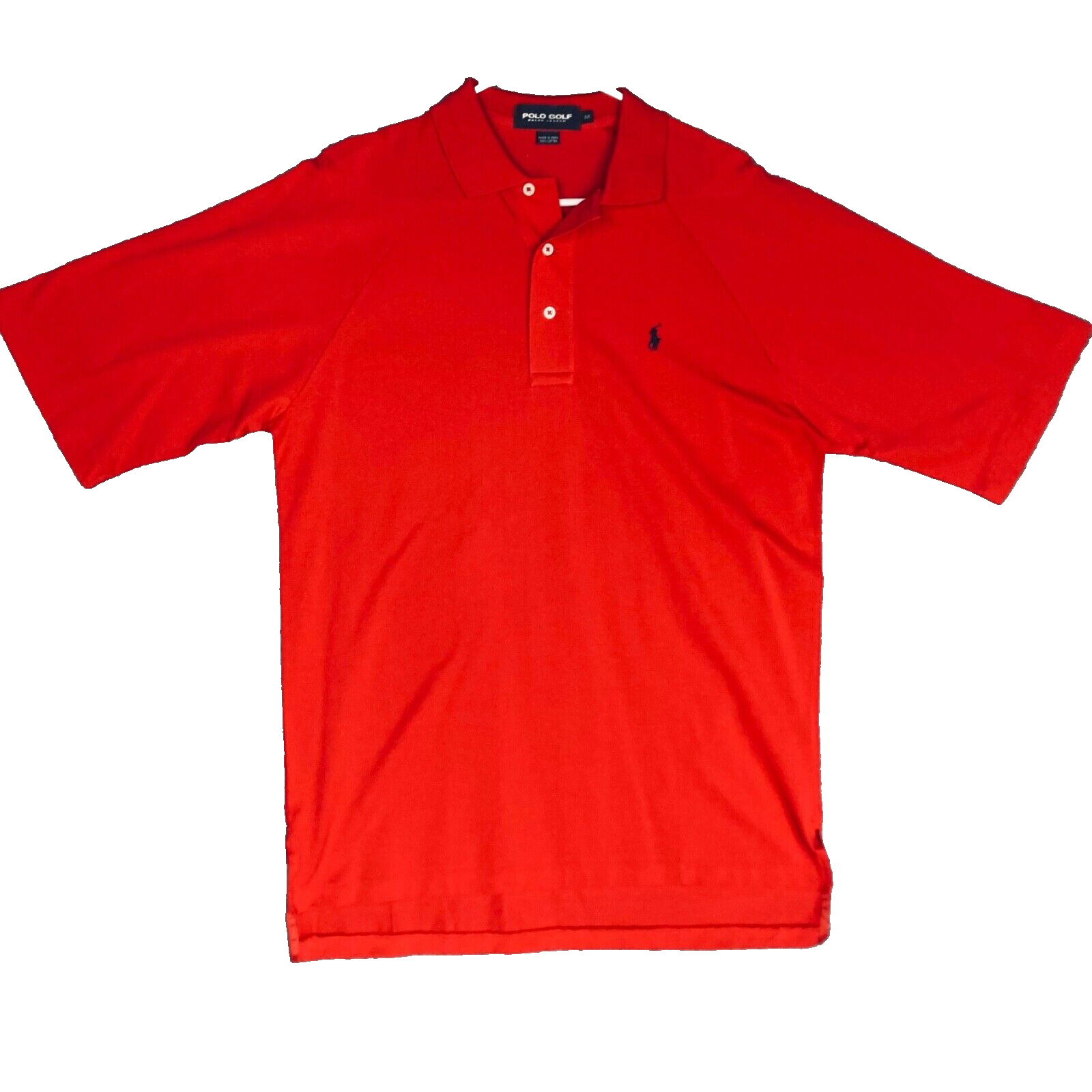 Ralph Lauren camicia uomo media M rossa golf polo pony logo preppy rugby RP$110