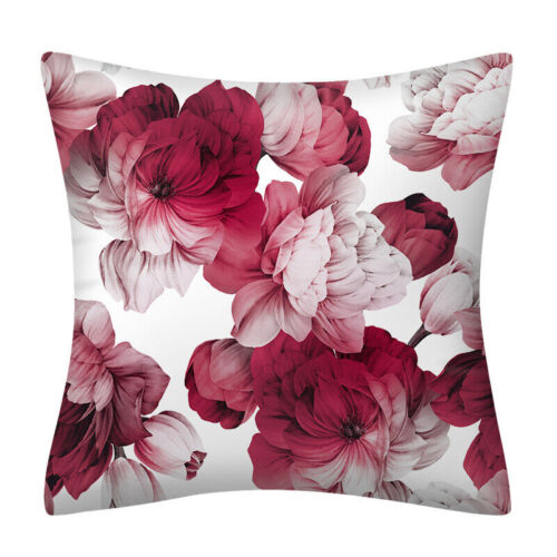 18x18" Throw PILLOW COVER Floral Double-Sided Decorative Flower Bed Cushion Case - Picture 38 of 42