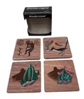 Wonderstone The Coasters That’s Works Set Of 4 Absorbent Sandstone Coasters