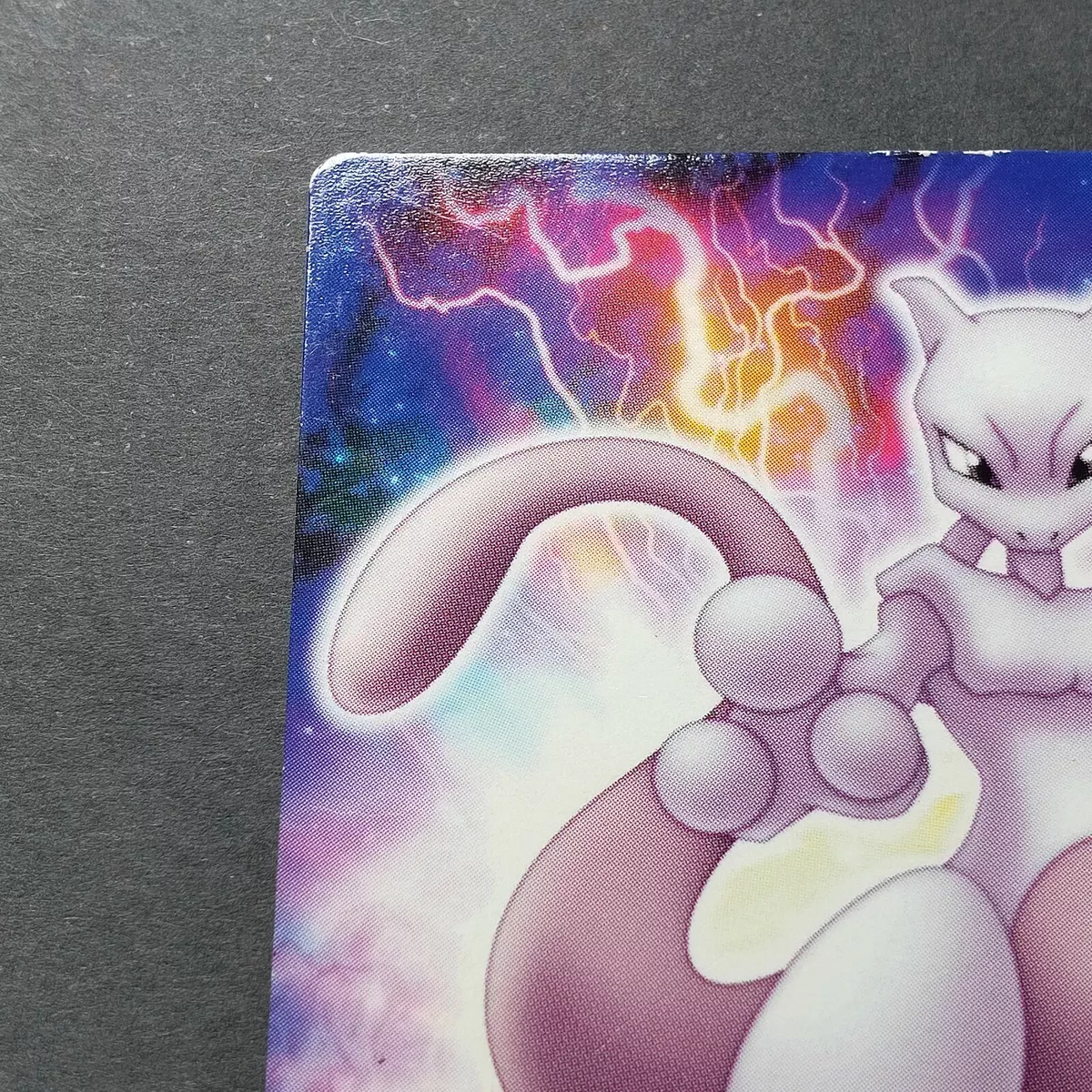 Mewtwo Pokemon Zukan Card Carddass Japanese FL.103 Fire Red Leaf