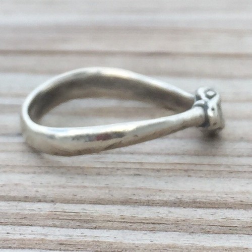 Snake Ouroboros Ring solid .925 Sterling Silver Sz 7 Serpent Power Snake Mother - Picture 4 of 10