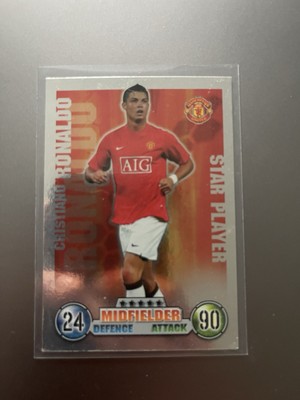 Cristiano Ronaldo Topps Match Attax 2007/2008 STAR PLAYER