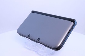 JP Game Nintendo 3DS LL XL Silver Black  [Rank :A] Region-locked