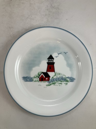 Corelle "Outer Banks" Lighthouse Salad/Bread/Dessert Plates 7 1/4" [Set of 7] - Picture 16 of 21