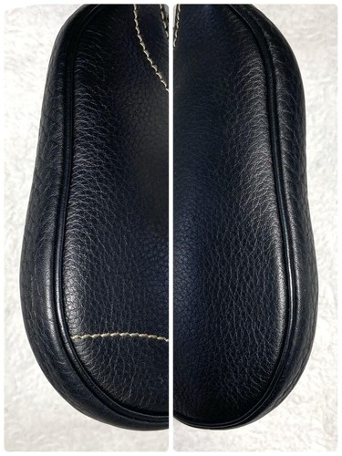 Christian Dior Saddle Pouch Mini Coin Case Leather Black - Picture 11 of 20