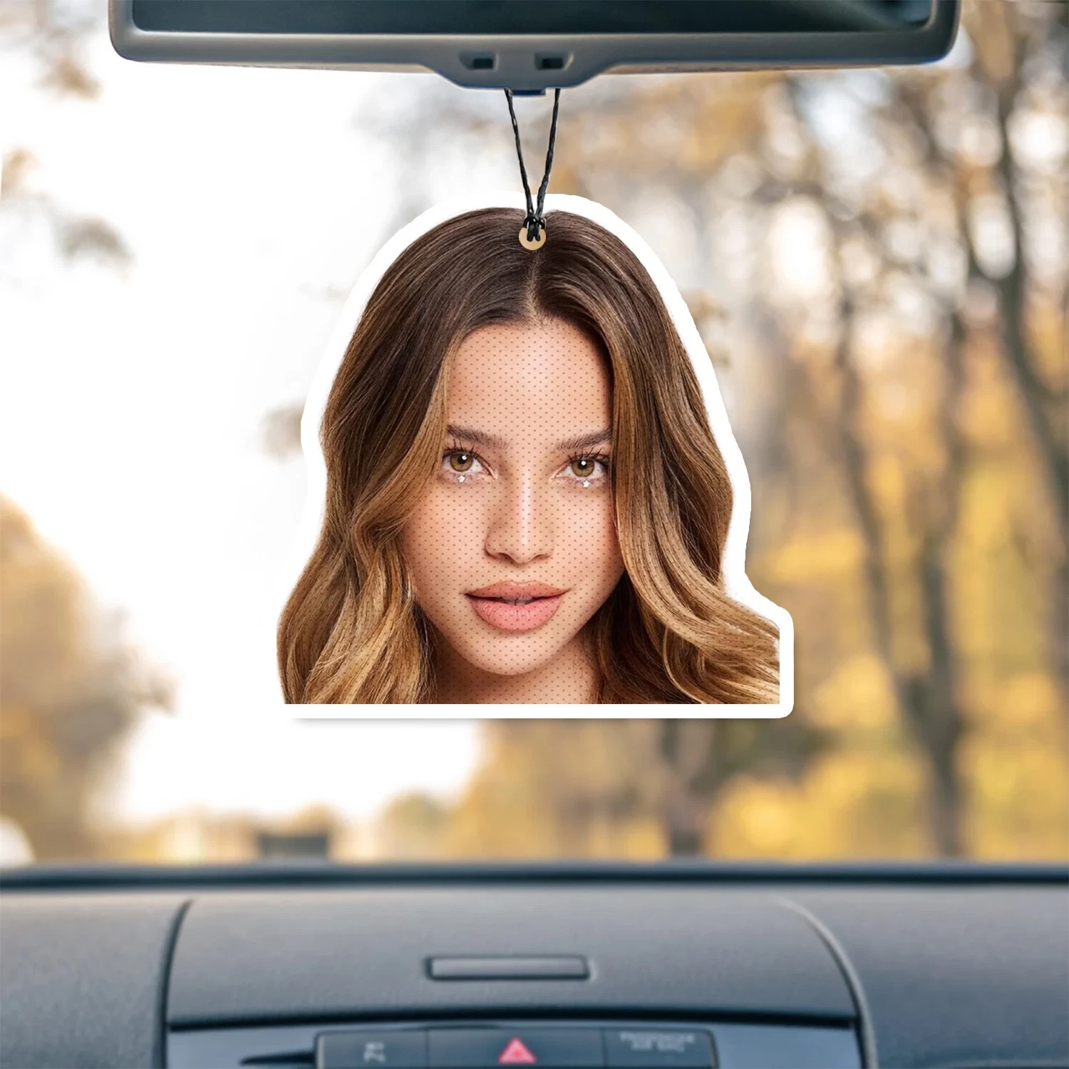 Emilia Mernes Unscented Hanging Car Air Freshener Freshie