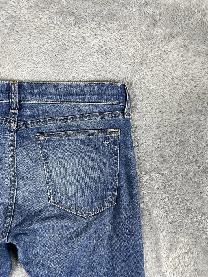 rag & bone JEAN Jeans Womens 27 Stoke The Dre Slim Boyfriend Denim W1590K510STO - Image 3 of 4
