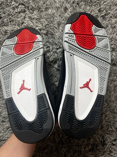 Size 6 - Jordan 4 Retro SE Mid Black Canvas - Picture 8 of 10