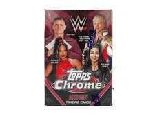 2025 TOPPS CHROME WWE WRESTLING 7-PACK BLASTER BOX