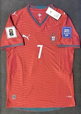 Cristiano Ronaldo New Jersey CR7 RED Portugal 26 27 Players Version Size L
