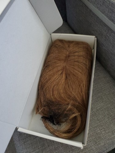 100% Human Hair Topper Hair Pieces for Women NEW Mixed Blonde/Brown. - Picture 2 of 8