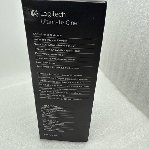 Logitech Harmony Ultimate One Fernbedienung 915-000224 mit Ladestation *Neu in OVP*VERSIEGELT* - Bild 11 von 12